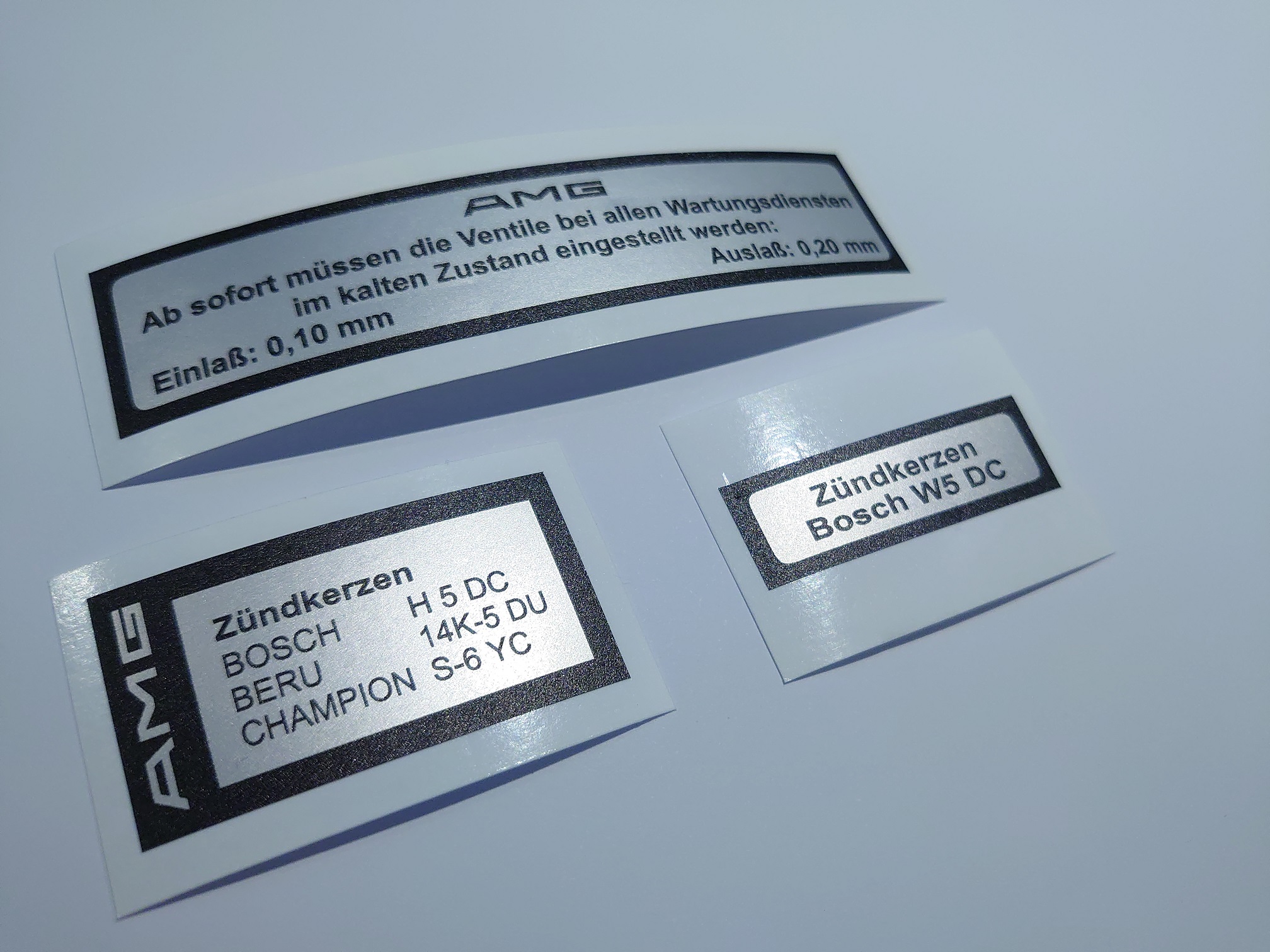 thumbnail interactive-video image 1 of Mercedes-Benz W126 C126 Full Decal Set – All Models, All Engines – Custom Image Stickers – Best Quality 1 of 6